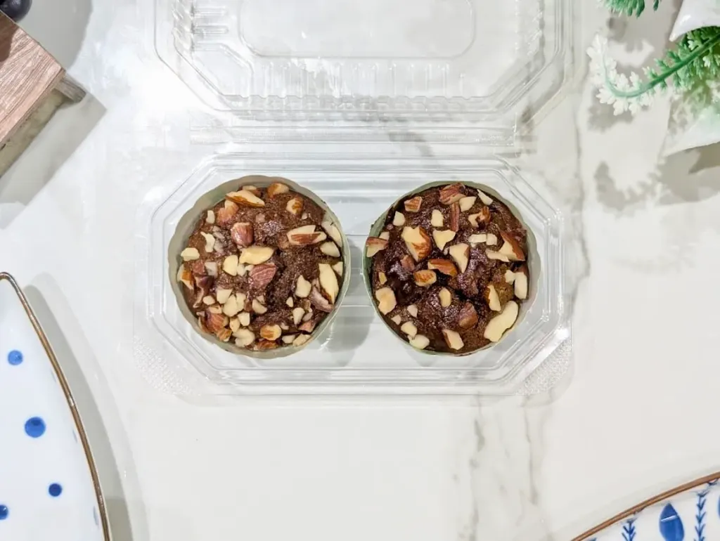 [MF-HDA-2PCS] [Sugar Free] Healthy Dates Almonds Muffins (Pack of 2)