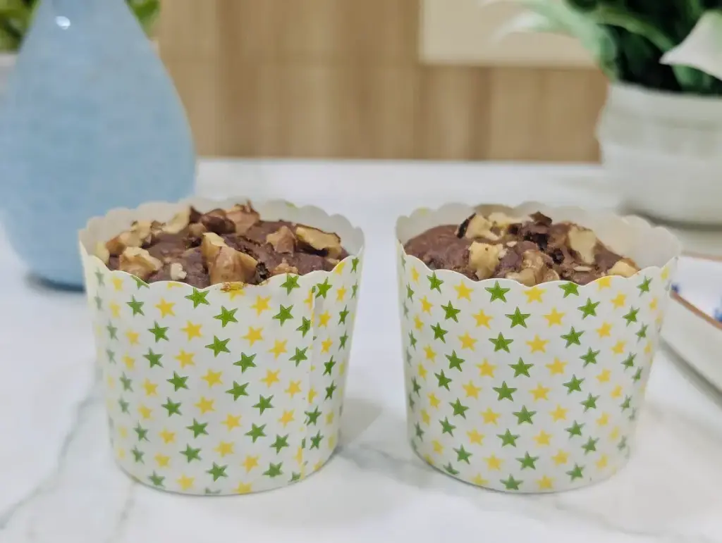 [Sugar Free] Healthy Dates Walnuts Muffins