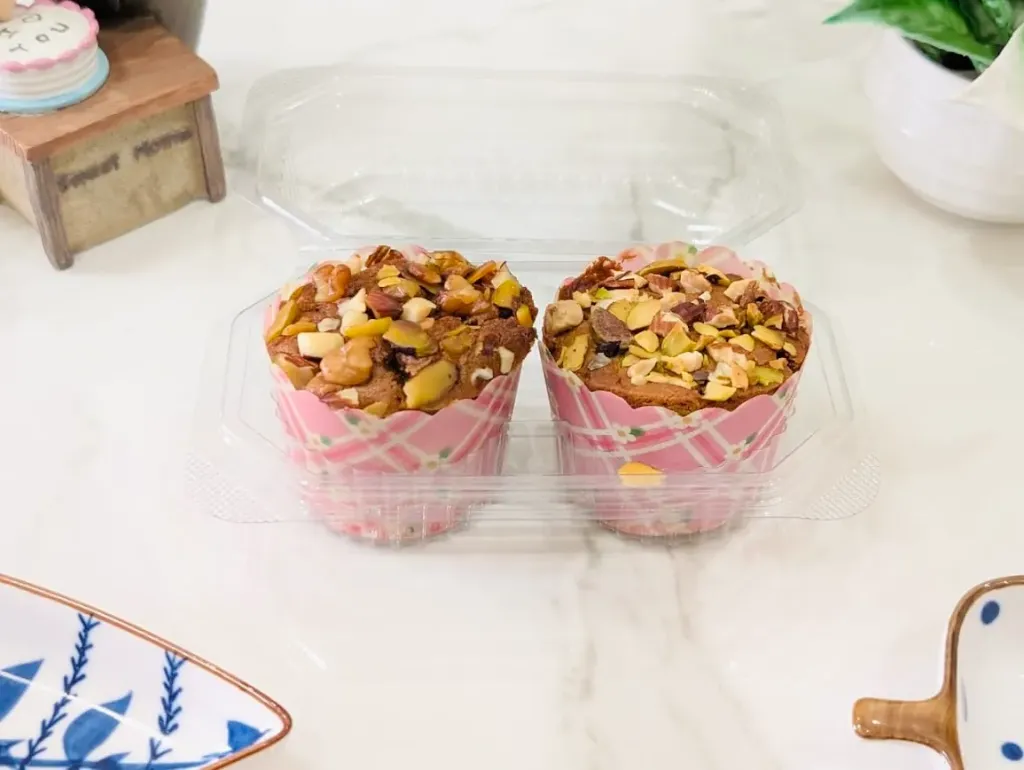 [MF-HAJ-2PCS] Healthy Aata Jaggery Muffins (Pack of 2)