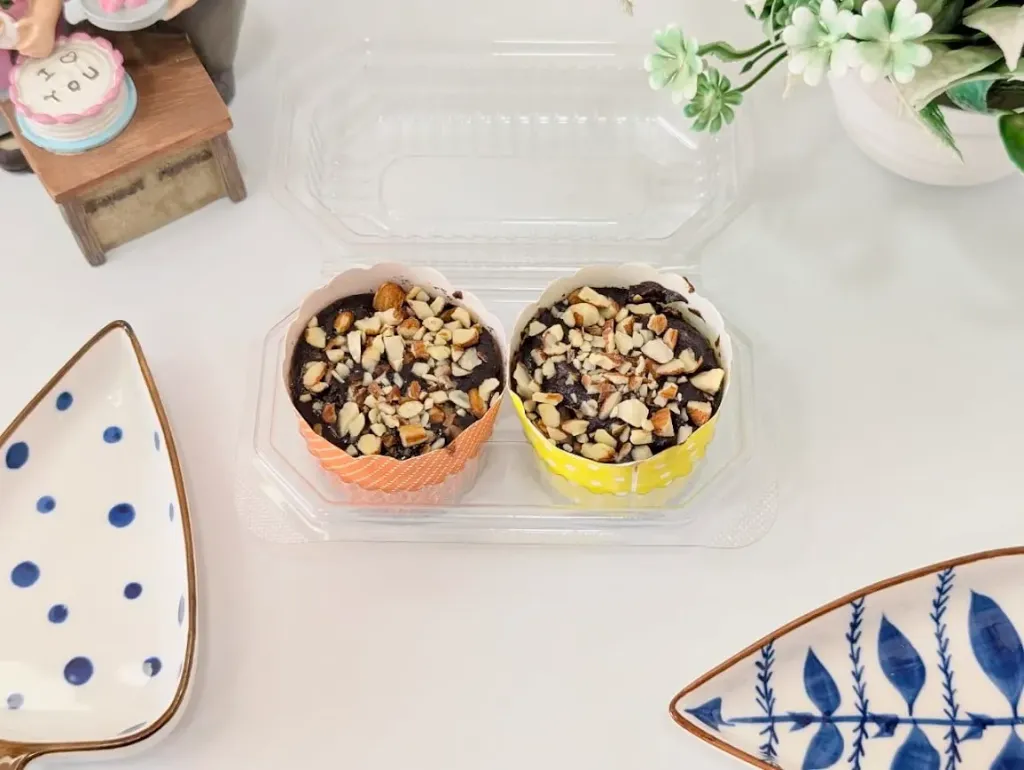 Healthy Chocolate Almonds Muffins