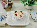 White Forest Bento Cake D1