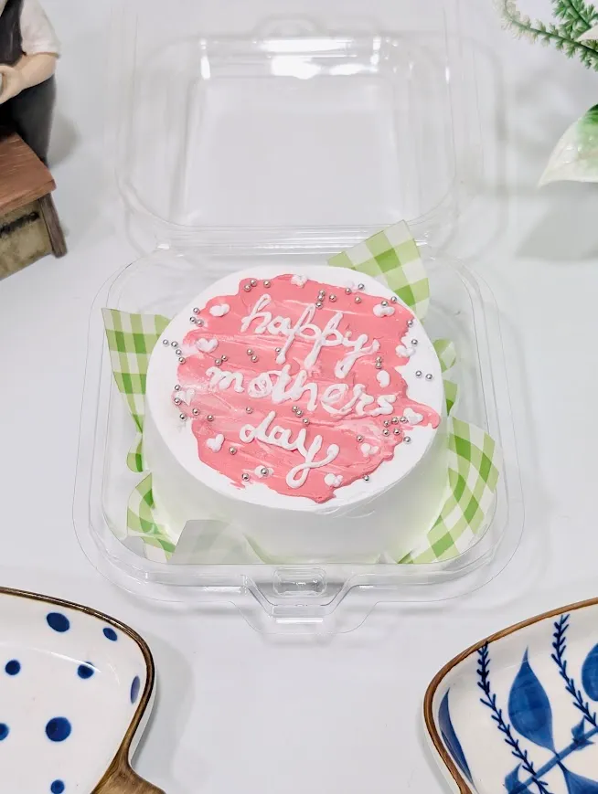 Customized Strawberry Bento Cake D4