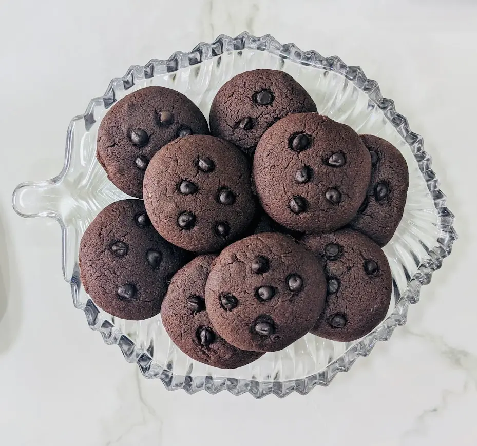 Wheat Jaggery Double Chocolate Cookies [250g]