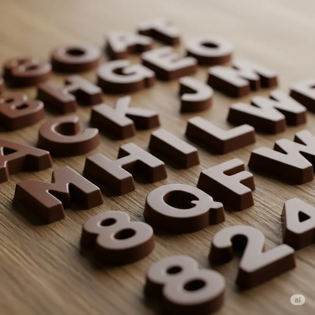 Chocolate Letter