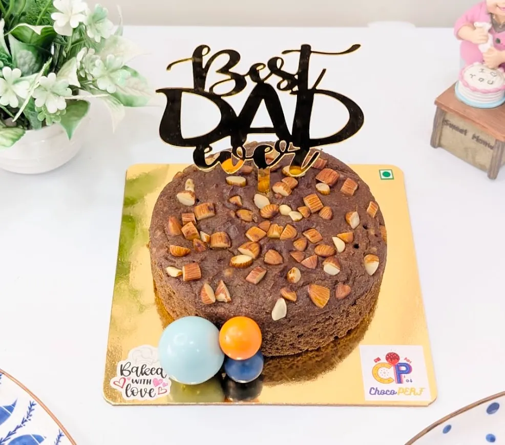 [Sugar Free] Customized Healthy Dates Almonds Tea Cake with Faux Balls - FDS [500g]