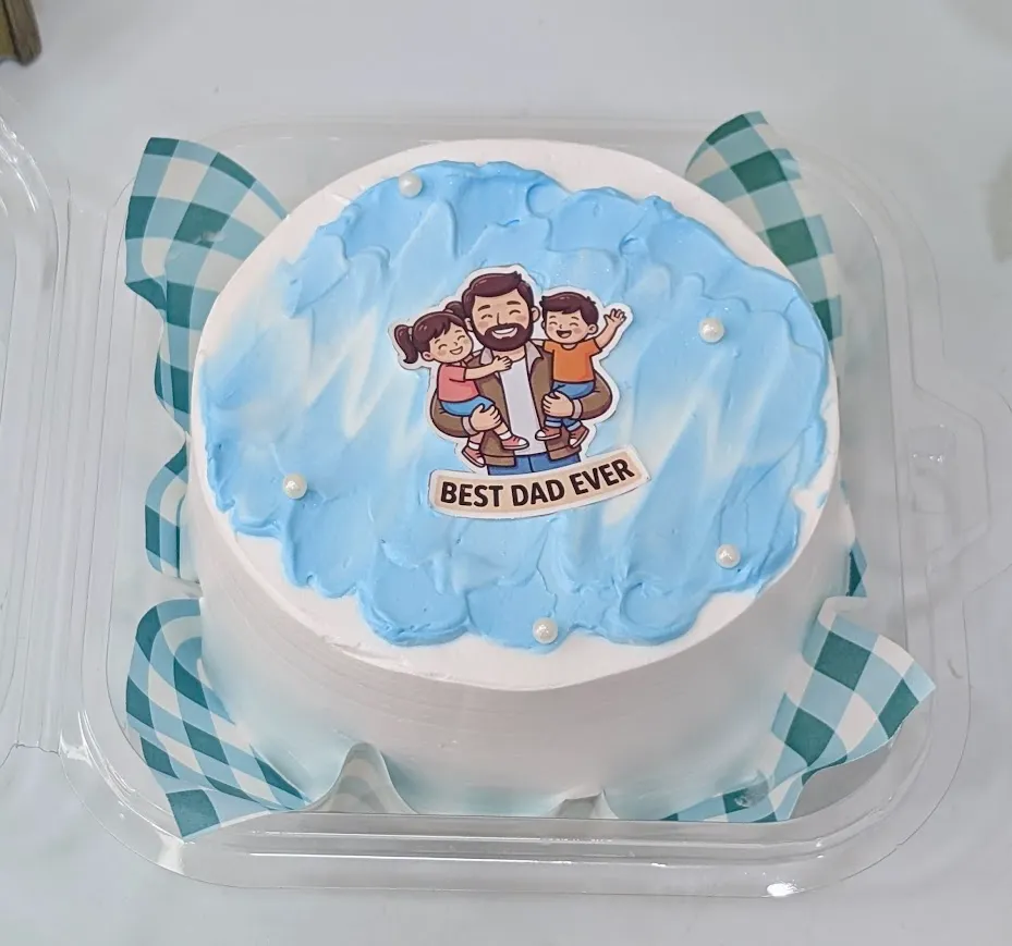 Customized White Forest Bento Cake - FDS2