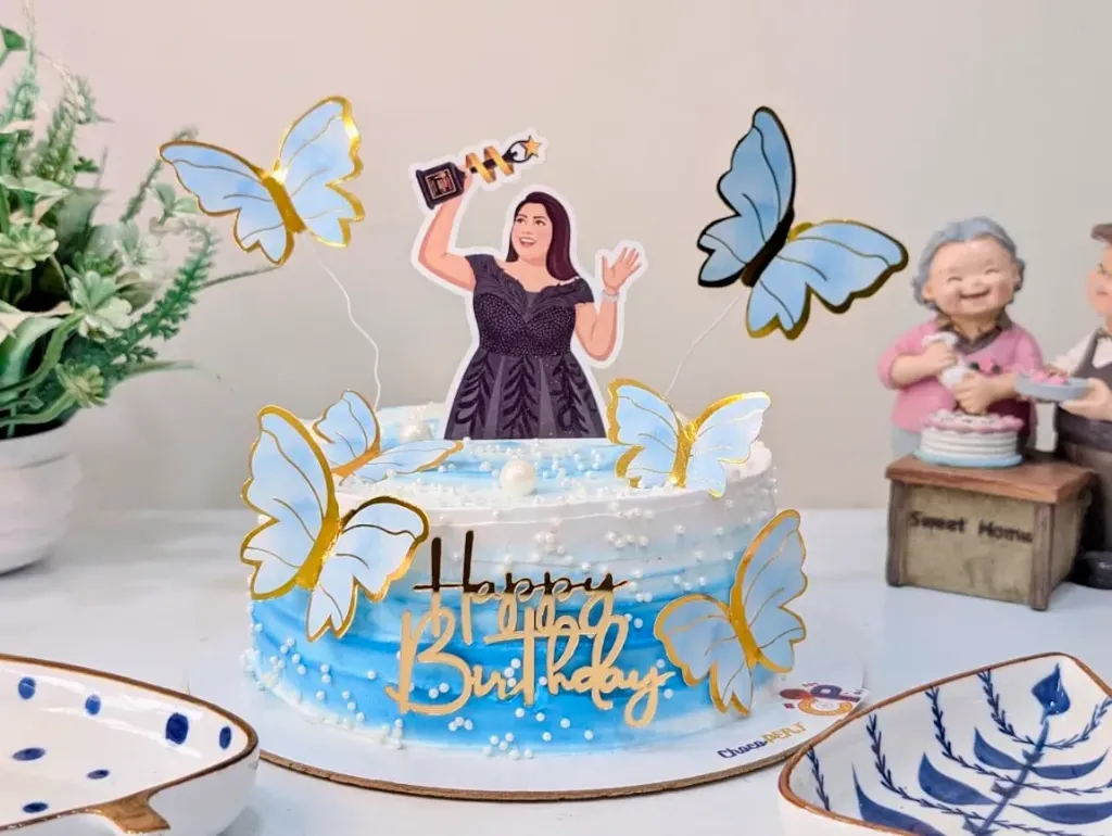 Customized Award Winner Themed Chocolate Mousse Cake [500g]