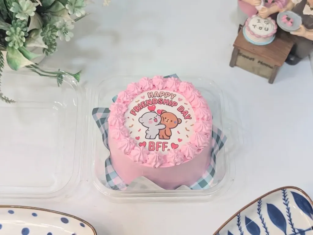 Customized Strawberry Bento Cake - Friendship Day
