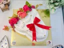Customized Flower Bouquet Shaped Pineapple Cake [2Kg]