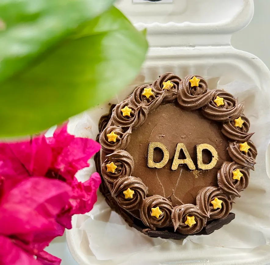 Customized Chocolate Truffle Bento Cake