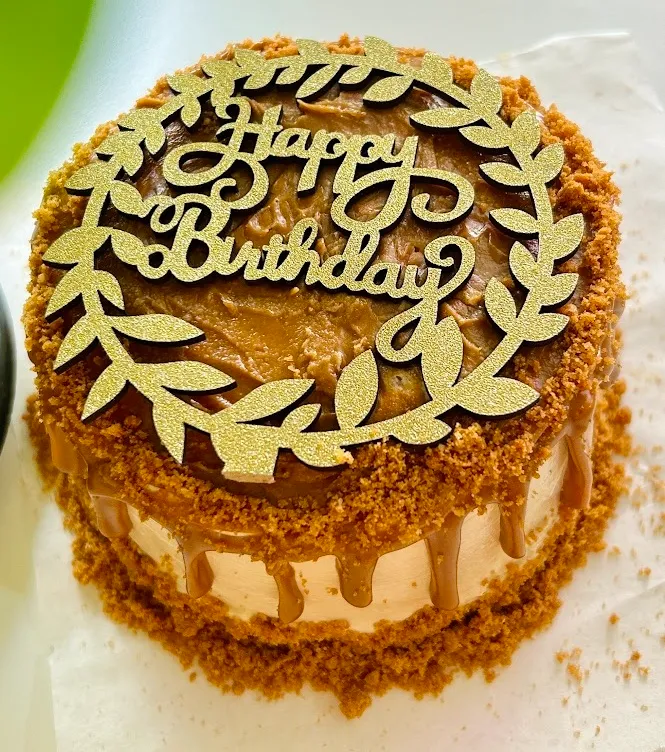 Customized Lotus Biscoff Bento Cake D1