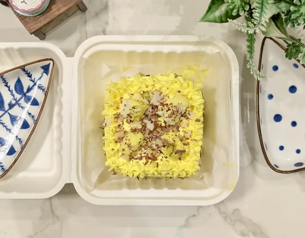 Rasmalai Bento Cake