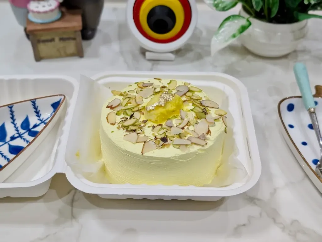 Rasmalai Bento Cake