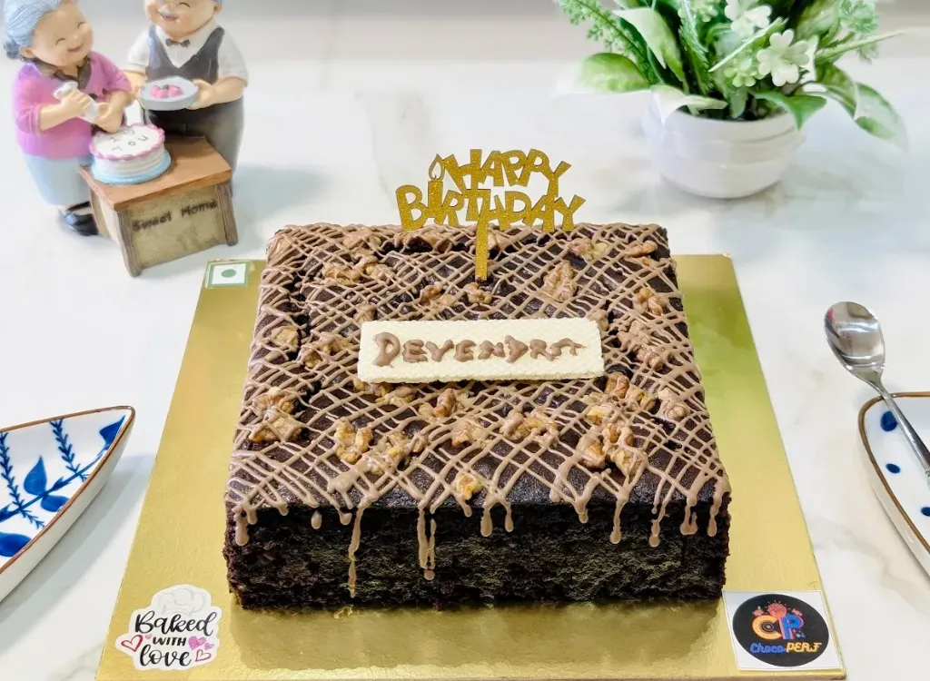 Customized Healthy Chocolate-Walnuts Tea Cake [1Kg] 