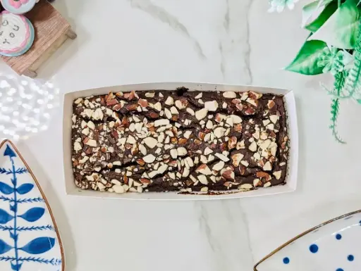 Healthy Chocolate Almonds Tea Cake