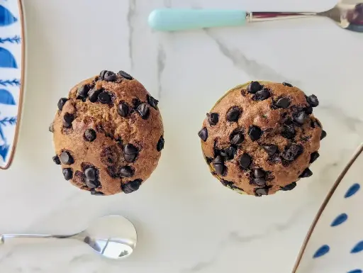 Banana Choco Chips Muffins