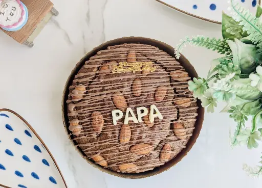 Customized Healthy Dates Almonds Tea Cake