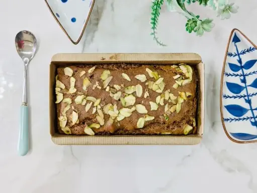 Healthy Pistachio Tea Cake